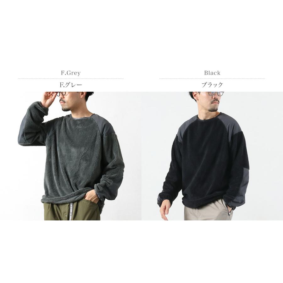 WILDTHINGS（ワイルドシングス） レベル3 シャギークルー / メンズ フリース ラグラン ミリタリー 防寒 ベンチレーション | WILD THINGS | 03