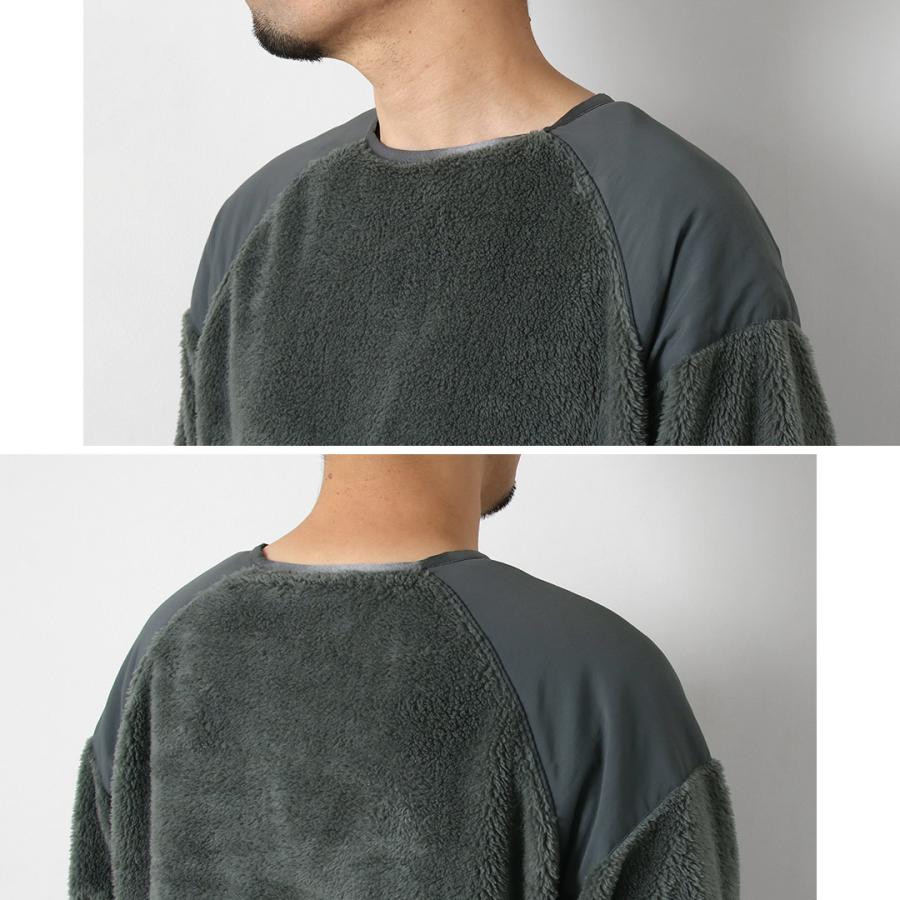 WILDTHINGS（ワイルドシングス） レベル3 シャギークルー / メンズ フリース ラグラン ミリタリー 防寒 ベンチレーション | WILD THINGS | 09