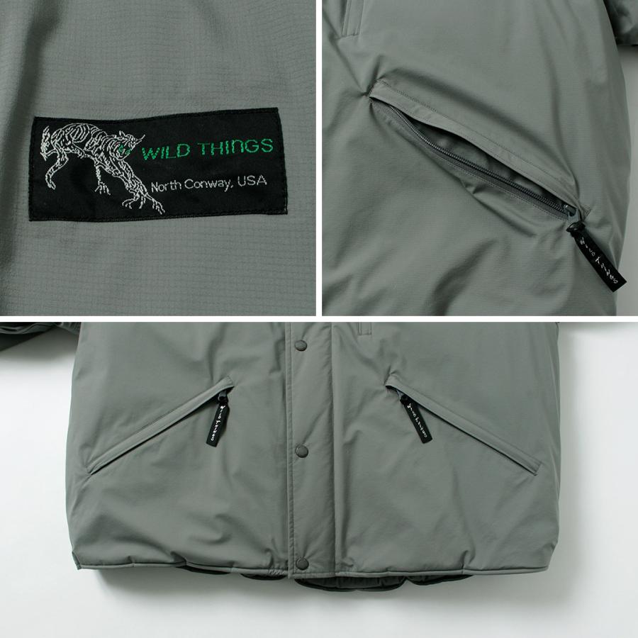 WILDTHINGS（ワイルドシングス） マカルジャケット / KAWADA DOWN 河田フェザー ダウンコート メンズ スタンドカラー | WILD THINGS | 19