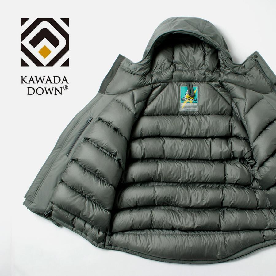 WILDTHINGS（ワイルドシングス） マカルジャケット / KAWADA DOWN 河田フェザー ダウンコート メンズ スタンドカラー | WILD THINGS | 09