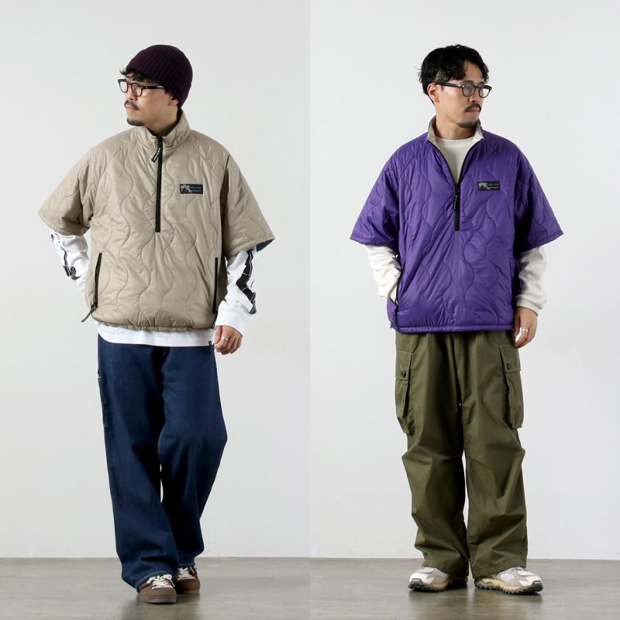 WILDTHINGS（ワイルドシングス） リバーシブルビレイTEE / 半袖 メンズ スタンドカラー PERTEX QUANTUM | WILD THINGS | 07