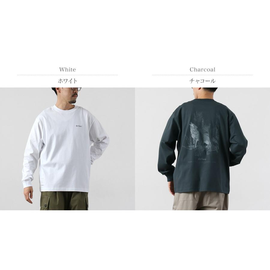 WILDTHINGS（ワイルドシングス） ノワート ハウリングウルフ ロングスリーブTシャツ / メンズ 長袖 ロンT プリント グラフィック | WILD THINGS | 03