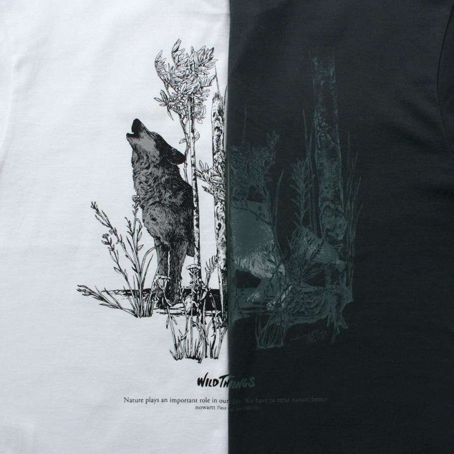 WILDTHINGS（ワイルドシングス） ノワート ハウリングウルフ ロングスリーブTシャツ / メンズ 長袖 ロンT プリント グラフィック | WILD THINGS | 10