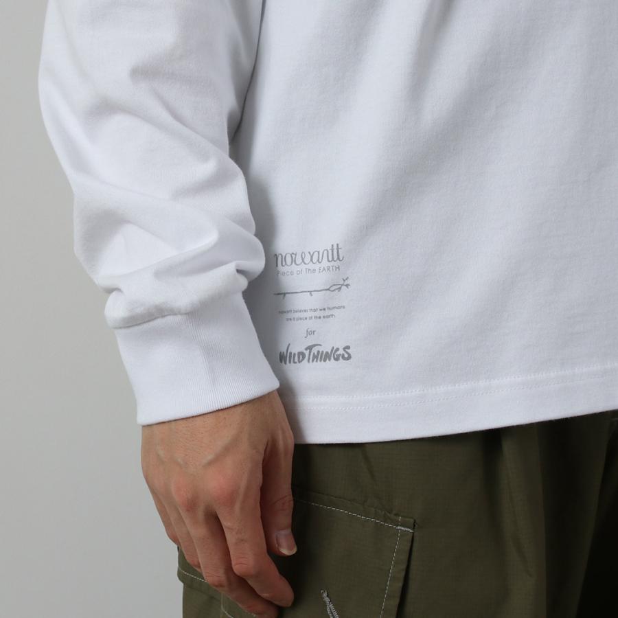 WILDTHINGS（ワイルドシングス） ノワート ハウリングウルフ ロングスリーブTシャツ / メンズ 長袖 ロンT プリント グラフィック | WILD THINGS | 11