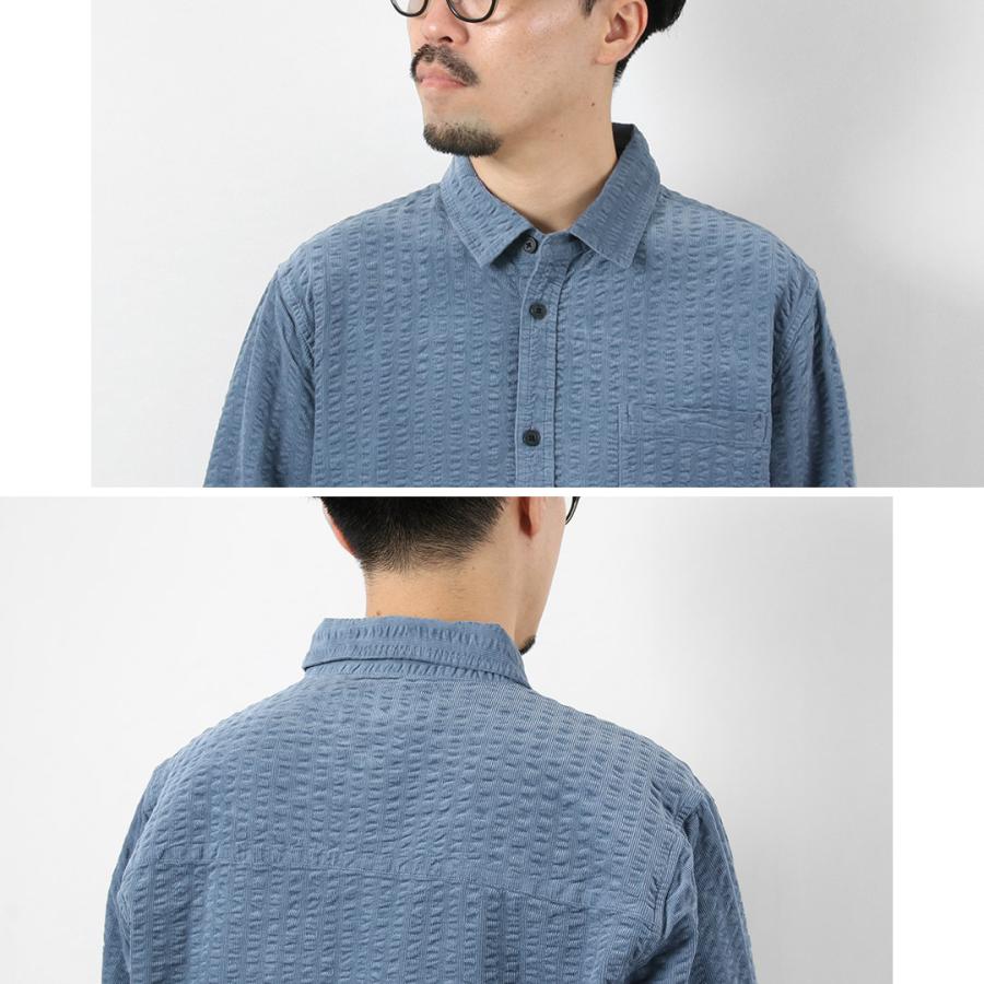WAX LONDON（ワックスロンドン） シェリーシャツ シアサッカーコード / メンズ トップス コーデュロイ | WAX LONDON | 10