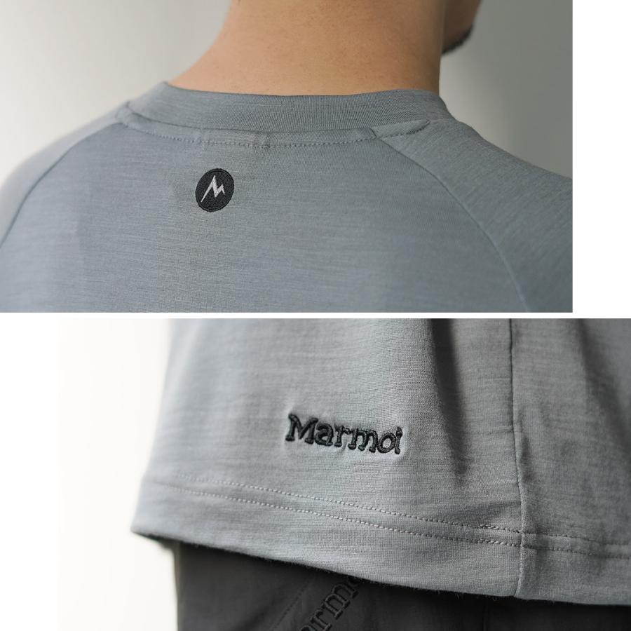 MARMOT（マーモット） メリノウール ロングスリーブTシャツ / カットソー ロンT 長袖 登山 インナー | Marmot | 12
