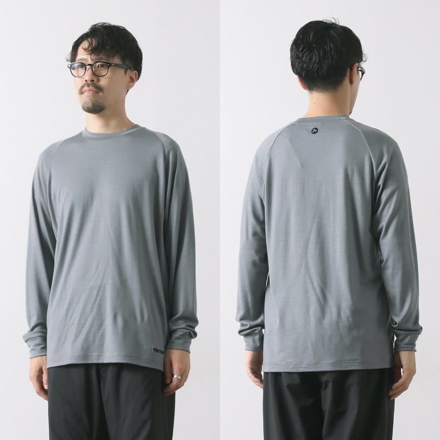MARMOT（マーモット） メリノウール ロングスリーブTシャツ / カットソー ロンT 長袖 登山 インナー | Marmot | 13