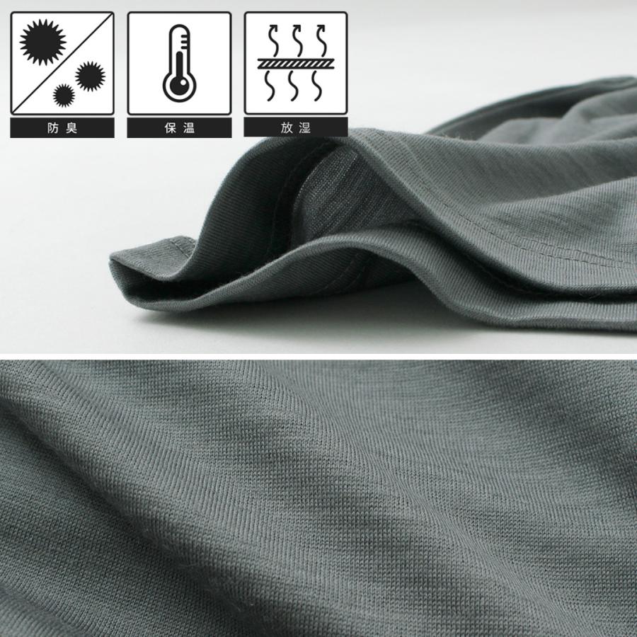 MARMOT（マーモット） メリノウール ロングスリーブTシャツ / カットソー ロンT 長袖 登山 インナー | Marmot | 07