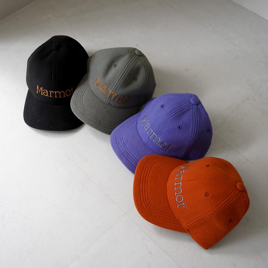 MARMOT（マーモット） ポーラライト アーカイブロゴキャップ / メンズ 帽子 ポーラテック 防寒 軽量 保温 通気性 アウトドア | Marmot | 15