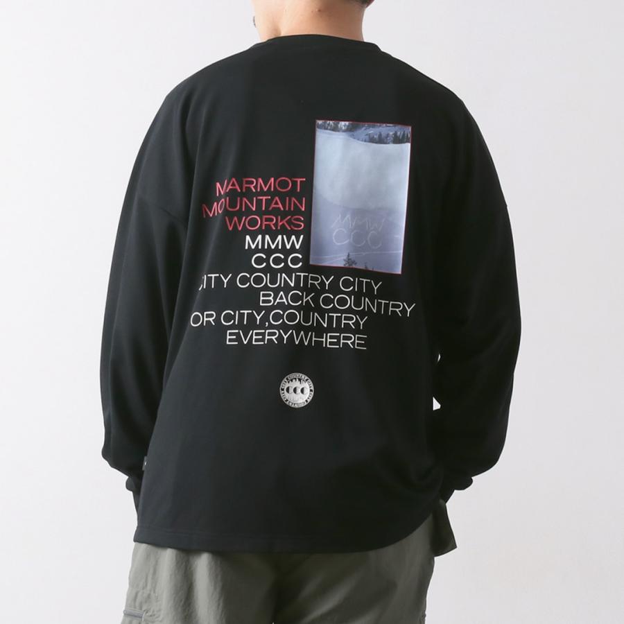 MARMOT（マーモット） シティーカントリーシティーコラボ ロングスリーブTシャツ / カットソー トップス メンズ 長袖 ロンT 速乾 | Marmot | 13