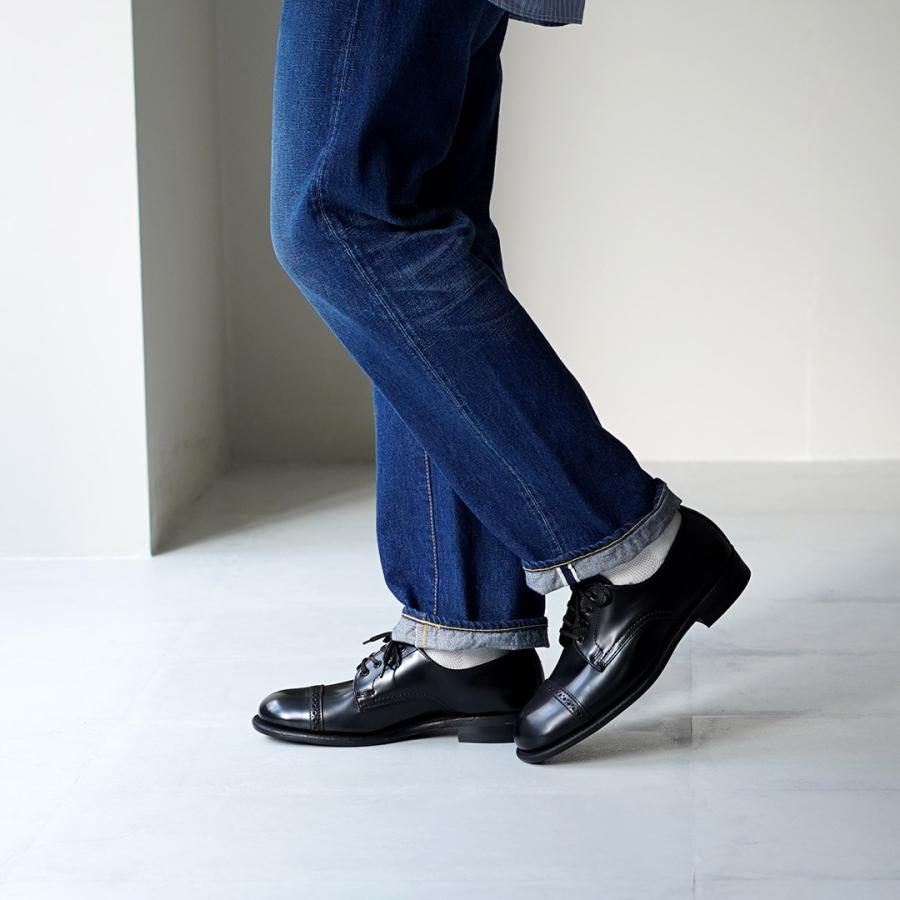 SANDERS（サンダース） 1944B1 パンチドキャップ ダービーシューズ / 本革 ストレートチップ メンズ 外羽根 | SANDERS | 05
