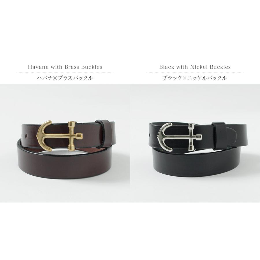 TORY LEATHER（トリーレザー） アンカーベルト / カジュアル 本革 ブライドルレザー ピン式 メンズ レディース ユニセックス 3cm | TORY LEATHER | 03