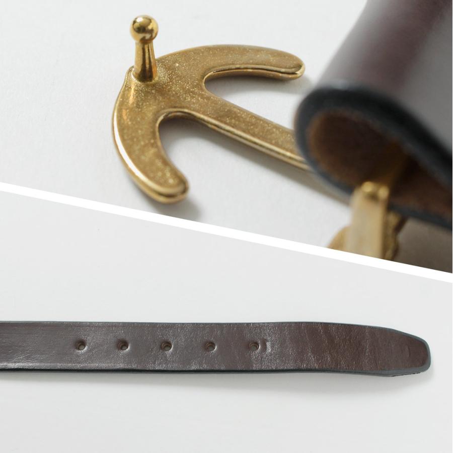 TORY LEATHER（トリーレザー） アンカーベルト / カジュアル 本革 ブライドルレザー ピン式 メンズ レディース ユニセックス 3cm | TORY LEATHER | 11