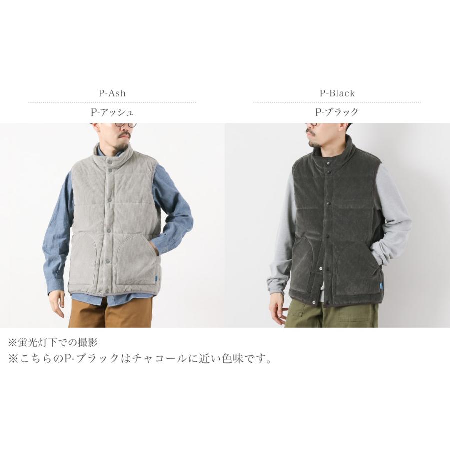 GOOD ON（グッドオン） ニットコーデュロイ ポカポカベスト 光電子 / メンズ 中綿 日本製 | GOOD ON | 03