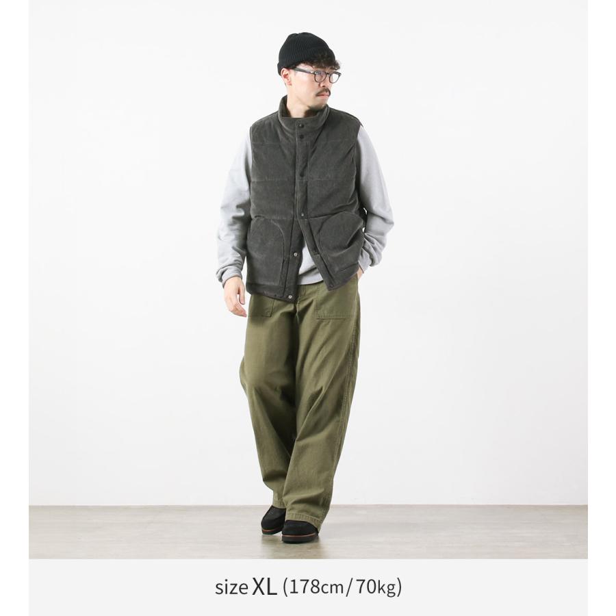 GOOD ON（グッドオン） ニットコーデュロイ ポカポカベスト 光電子 / メンズ 中綿 日本製 | GOOD ON | 05