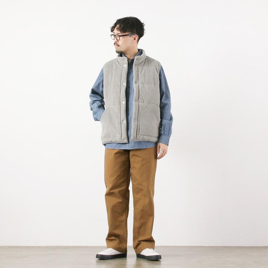 GOOD ON（グッドオン） ニットコーデュロイ ポカポカベスト 光電子 / メンズ 中綿 日本製 | GOOD ON | 06