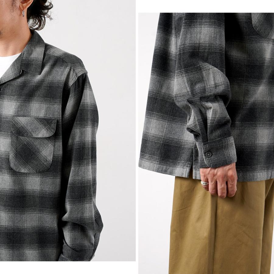 PENDLETON（ペンドルトン） ネルチェック オープンカラーシャツ