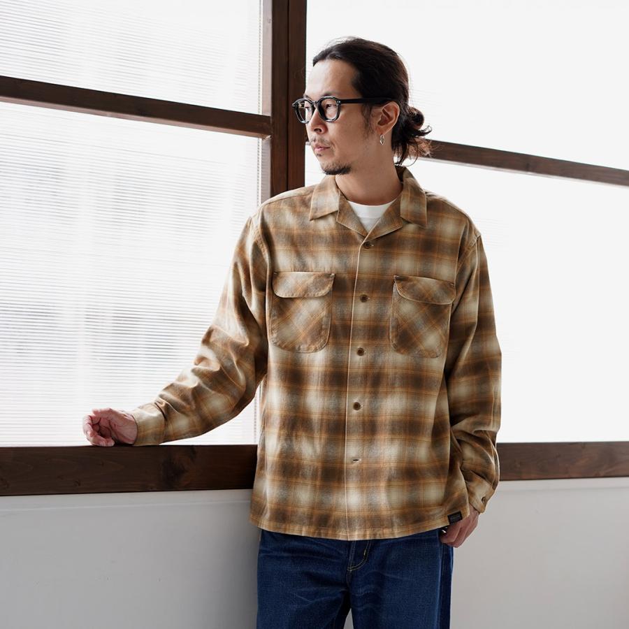 PENDLETON（ペンドルトン） ネルチェック オープンカラーシャツ