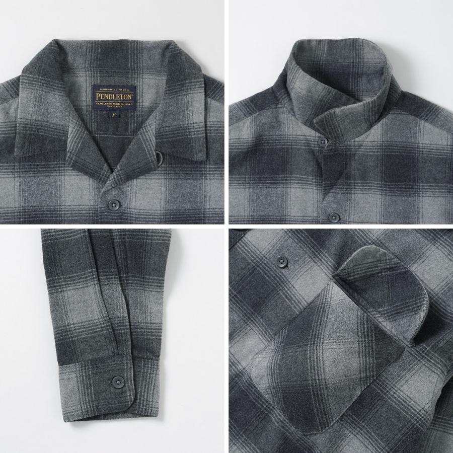PENDLETON（ペンドルトン） ネルチェック オープンカラーシャツ