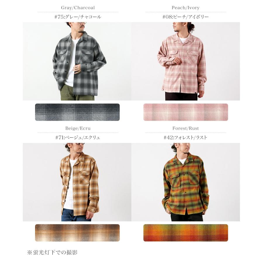 PENDLETON（ペンドルトン） ネルチェック オープンカラーシャツ