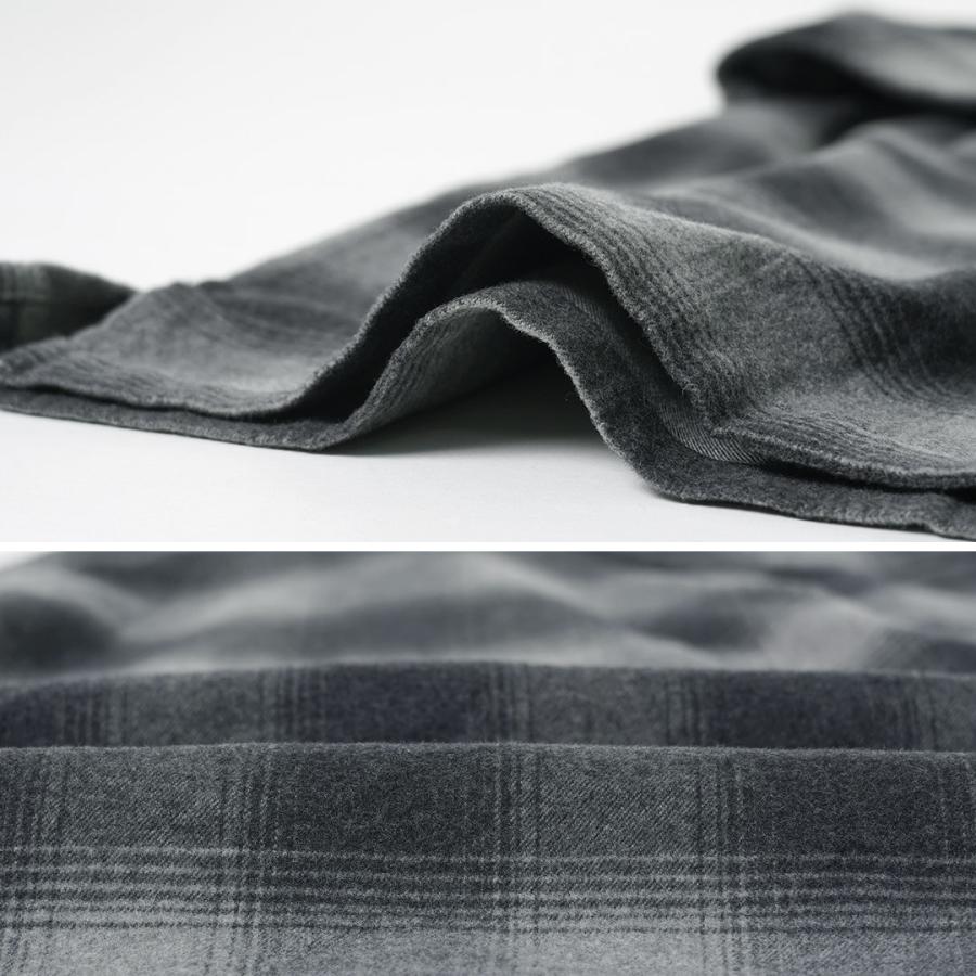 PENDLETON（ペンドルトン） ネルチェック オープンカラーシャツ / トップス メンズ 長袖 柄シャツ オンブレ | PENDLETON | 09