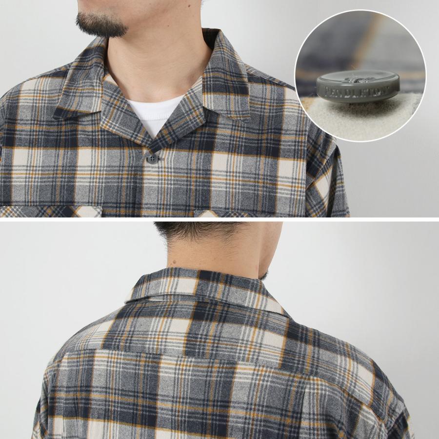 Pendleton 長袖シャツ Lサイズ グレー系チェック PENDLETON シャツ |「別注」 レギュラーカラー チェックシャツ