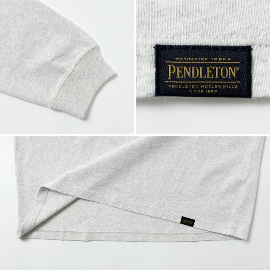 PENDLETON（ペンドルトン） バックプリント ロングスリーブTシャツ / メンズ トップス ロンT 長袖 綿 コットン Print LS Tee | PENDLETON | 15