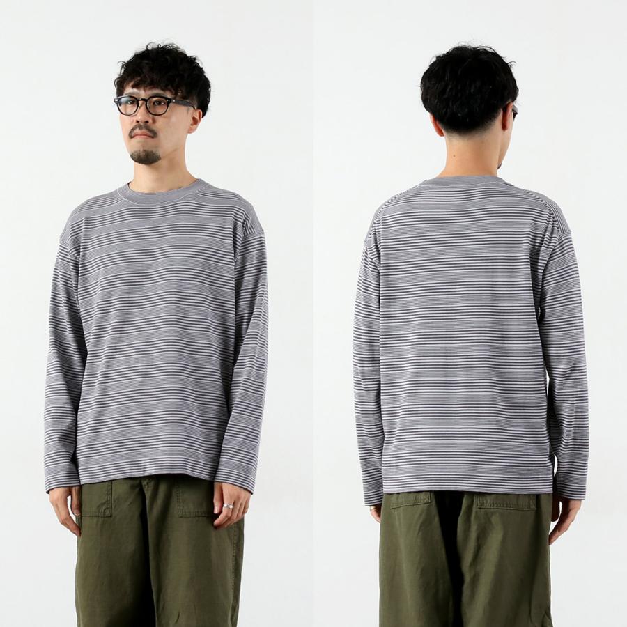RYE TENDER（ライテンダー） マーサー ロングスリーブ ニットTシャツ / 長袖 メンズ ボーダー コットンニット MERCER L/S TEE | RYE TENDER | 16