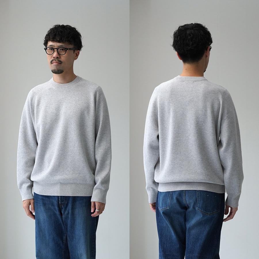 RYE TENDER（ライテンダー） マディソン ニットスウェット / メンズ 長袖 カシミヤ コットン ラグラン MADISON SWEATER | RYE TENDER | 13