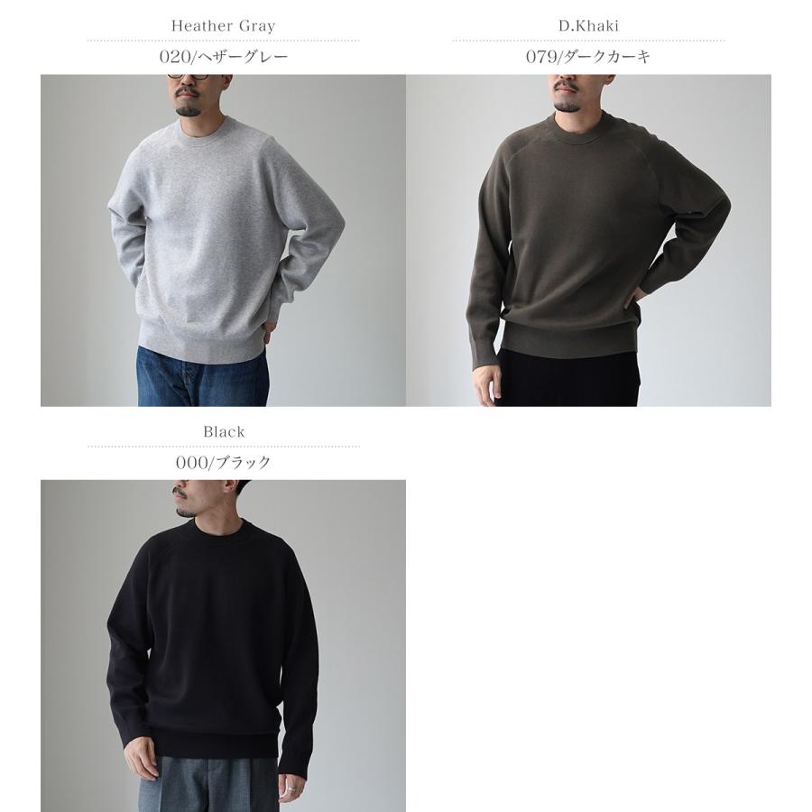 RYE TENDER（ライテンダー） マディソン ニットスウェット / メンズ 長袖 カシミヤ コットン ラグラン MADISON SWEATER | RYE TENDER | 14
