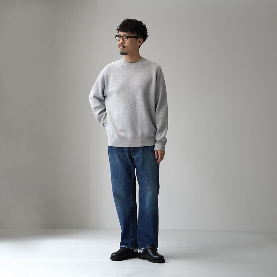 RYE TENDER（ライテンダー） マディソン ニットスウェット / メンズ 長袖 カシミヤ コットン ラグラン MADISON SWEATER | RYE TENDER | 06