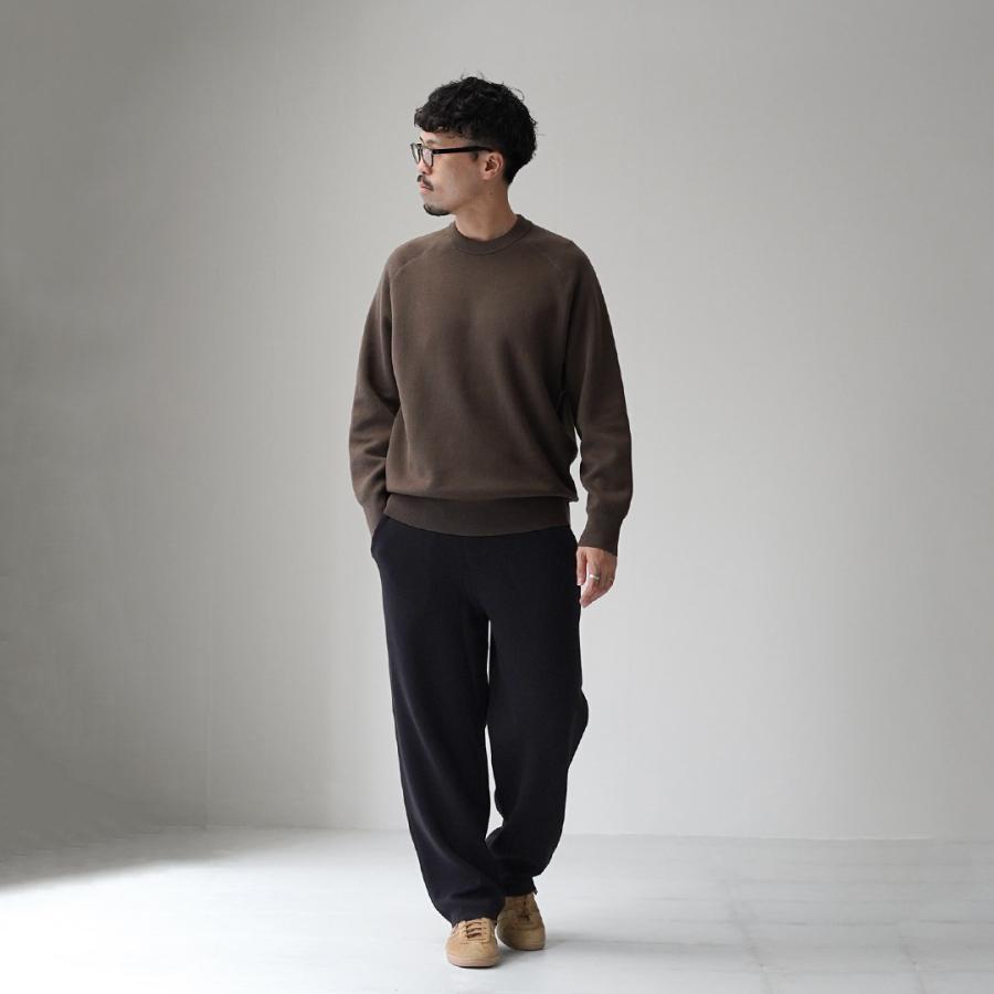 RYE TENDER（ライテンダー） ロイス スムースニット スウェットパンツ / メンズ イージーパンツ カシミヤ コットン ROYCE PANTS | RYE TENDER | 06