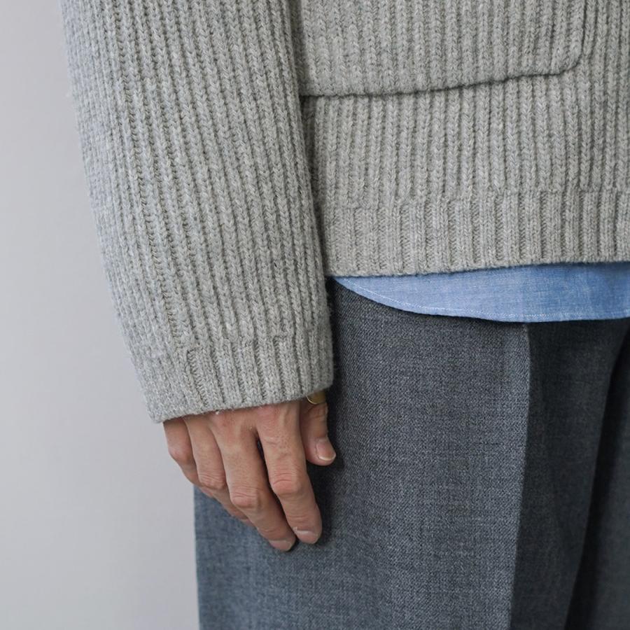 RYE TENDER（ライテンダー） ジェローム ジャケット 両畦編みフルジップブルゾン / カーディガン メンズ レディース | RYE TENDER | 13