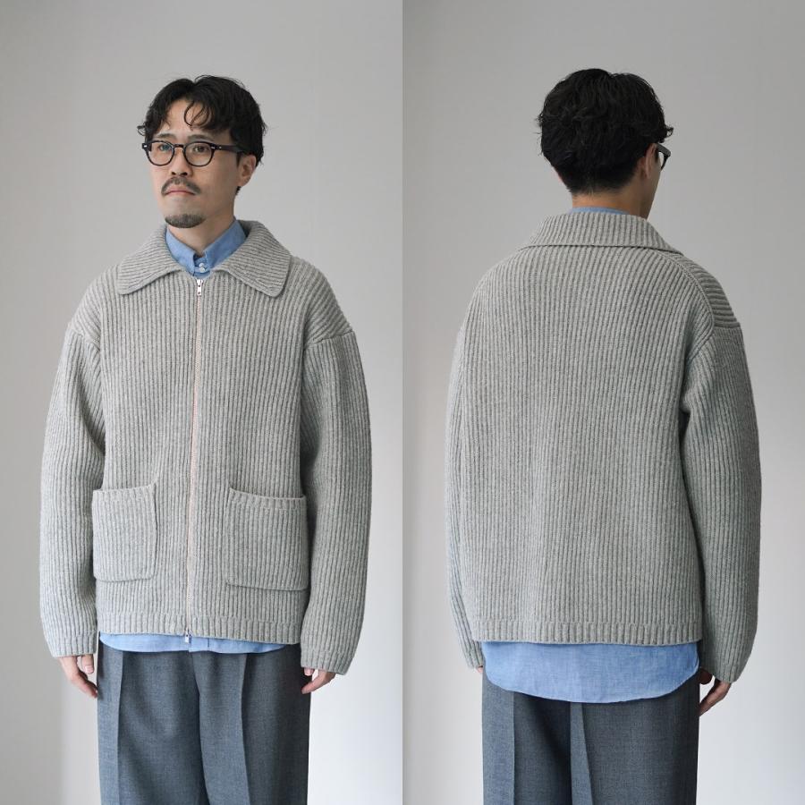 RYE TENDER（ライテンダー） ジェローム ジャケット 両畦編みフルジップブルゾン / カーディガン メンズ レディース | RYE TENDER | 15