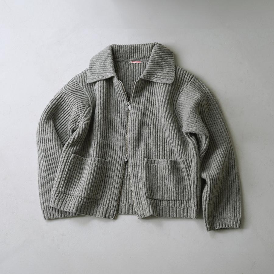 RYE TENDER（ライテンダー） ジェローム ジャケット 両畦編みフルジップブルゾン / カーディガン メンズ レディース | RYE TENDER | 05