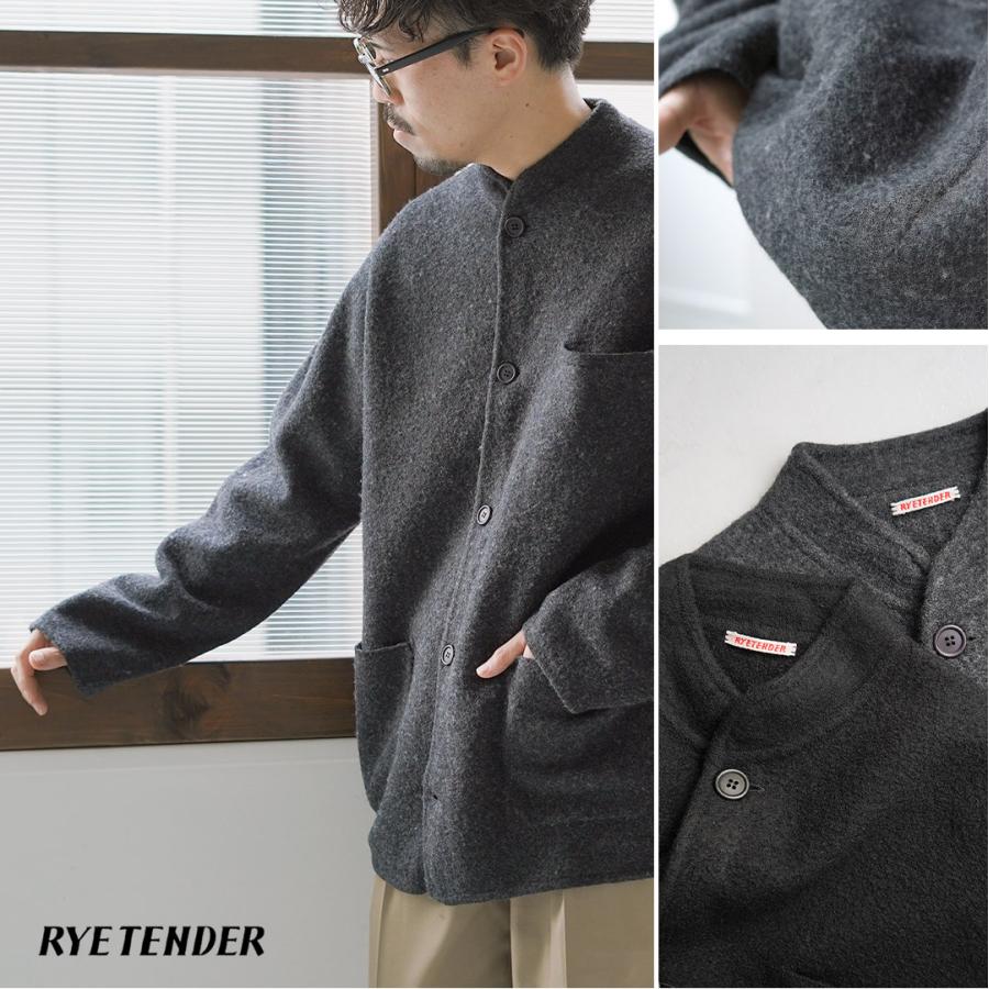 RYE TENDER（ライテンダー） ギルモア ボイルドウール ジャケット / カーディガン メンズ ニット ライトアウター | RYE TENDER | 07