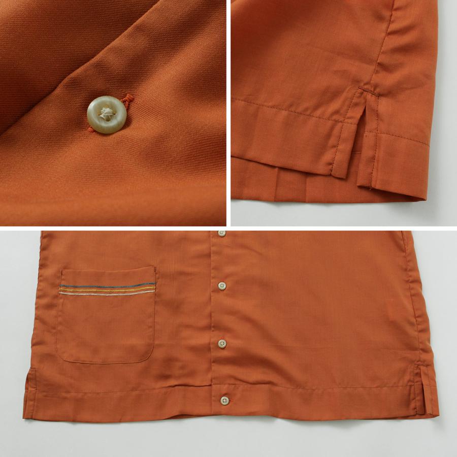 ROCOCO（ロココ） ボーリングシャツ / メンズ 開襟 オープンカラー 半袖 日本製 コットンテンセル | ROCOCO | 16