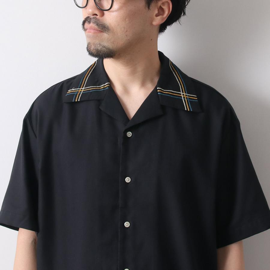 ROCOCO（ロココ） ボーリングシャツ / メンズ 開襟 オープンカラー 半袖 日本製 コットンテンセル | ROCOCO | 10