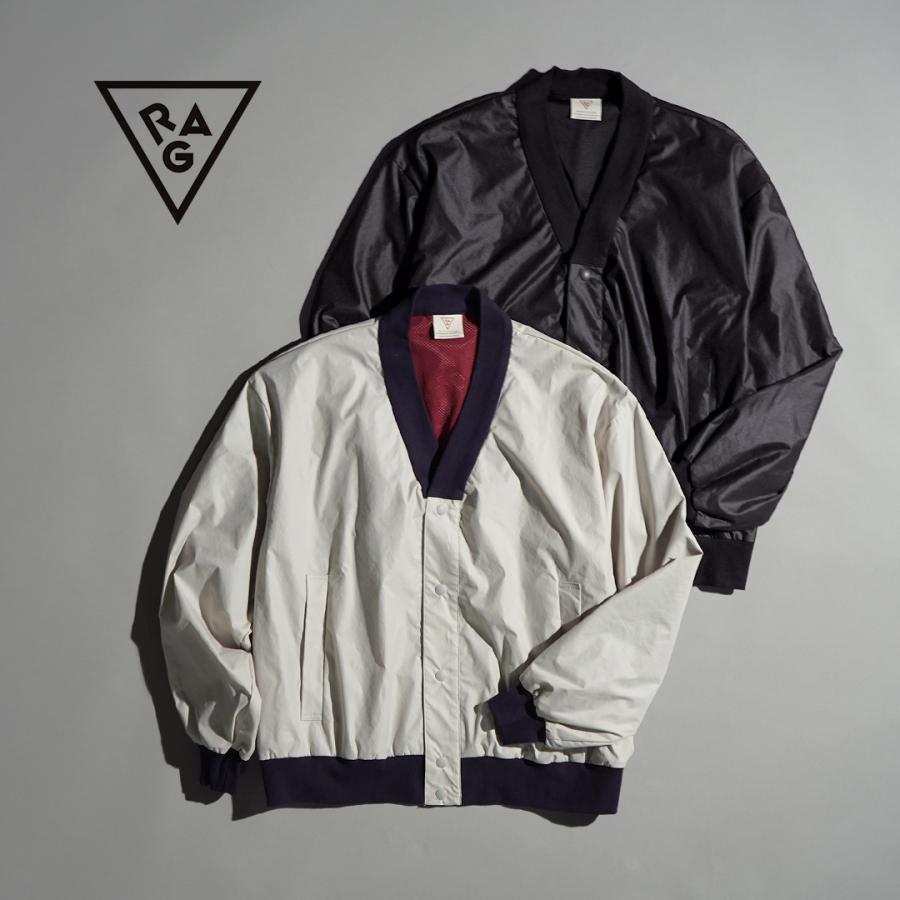 RAG（ラグ） レザータッチ ユーロカーディガン / トップス ブルゾン ライトアウター 羽織 メンズ Leather Touch Euro Cardigan | RAG