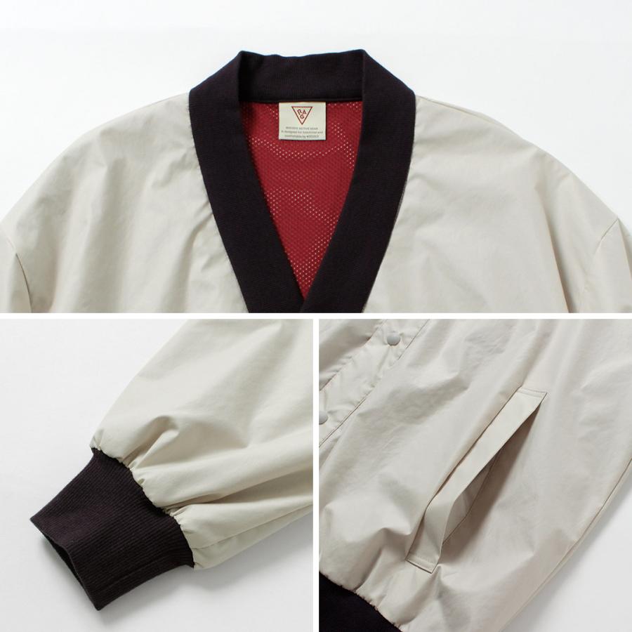 RAG（ラグ） レザータッチ ユーロカーディガン / トップス ブルゾン ライトアウター 羽織 メンズ Leather Touch Euro Cardigan | RAG | 15