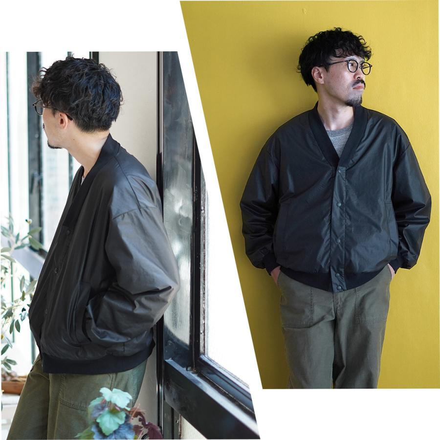 RAG（ラグ） レザータッチ ユーロカーディガン / トップス ブルゾン ライトアウター 羽織 メンズ Leather Touch Euro Cardigan | RAG | 06