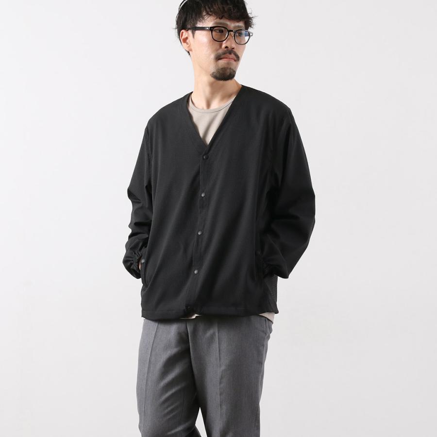 RAG（ラグ） ドットエアー コンフィ カーディガン / メンズ 夏用 薄手 UVカット 吸水速乾 軽量 ストレッチ 伸縮 撥水 日本製 | RAG | 15
