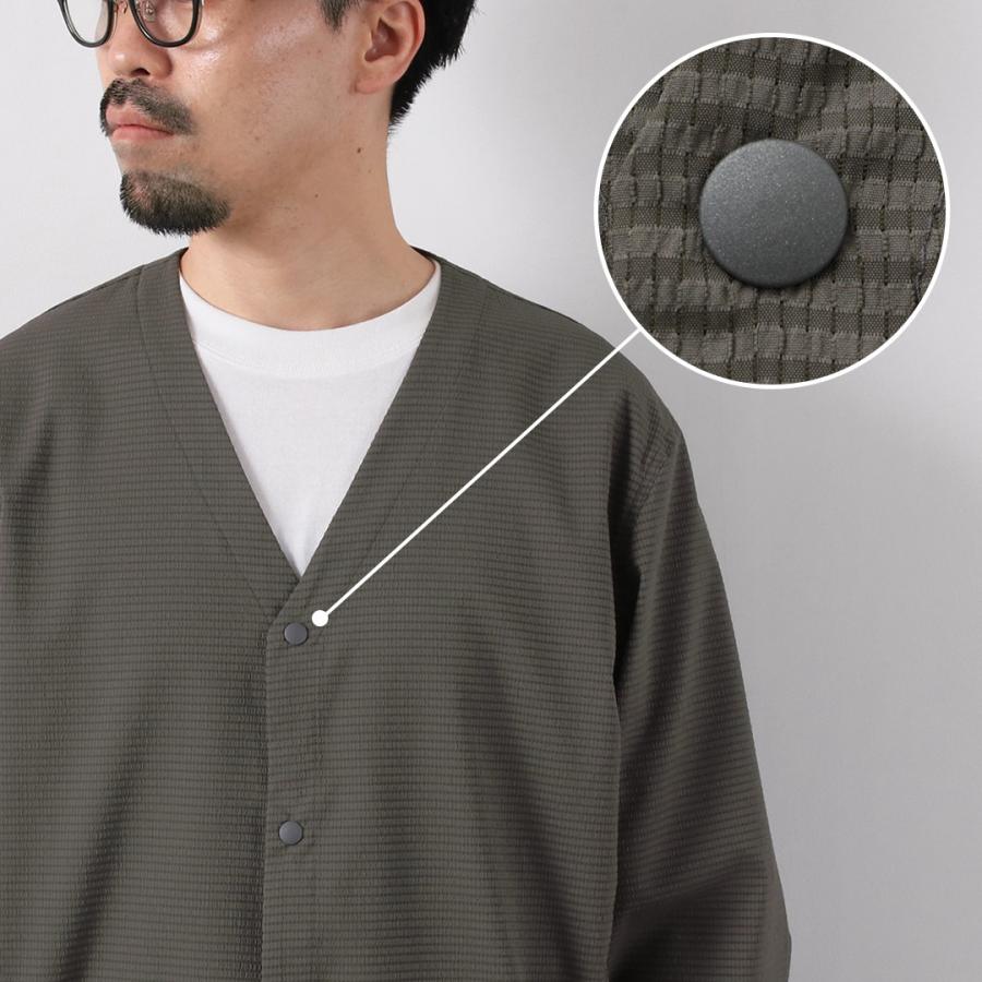 RAG（ラグ） ドットエアー コンフィ カーディガン / メンズ 夏用 薄手 UVカット 吸水速乾 軽量 ストレッチ 伸縮 撥水 日本製 | RAG | 10