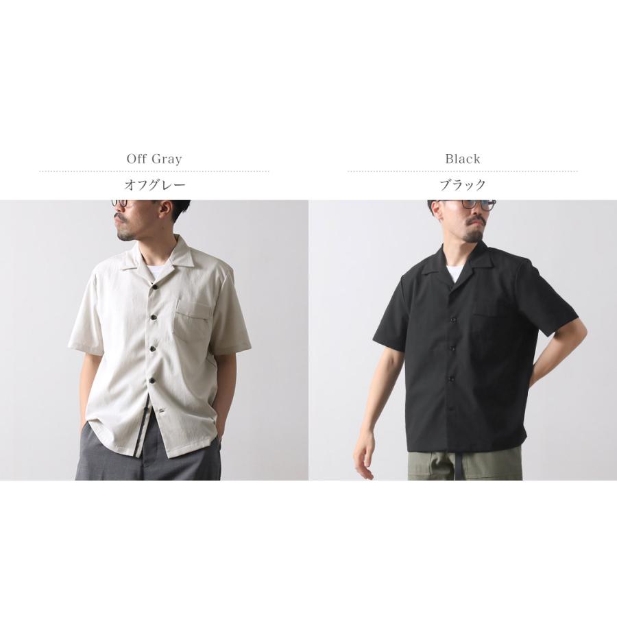 RAG（ラグ） ドットエア オープンカラーシャツ / メンズ 開襟 半袖 吸汗 速乾 軽量 ストレッチ 撥水 メンズ | RAG | 03