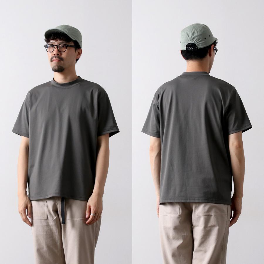 RAG（ラグ） ソフトクール モックネック ショートスリーブTシャツ / 半袖 トップス メンズ 接触冷感 吸汗速乾 伸縮 汗染み | RAG | 13