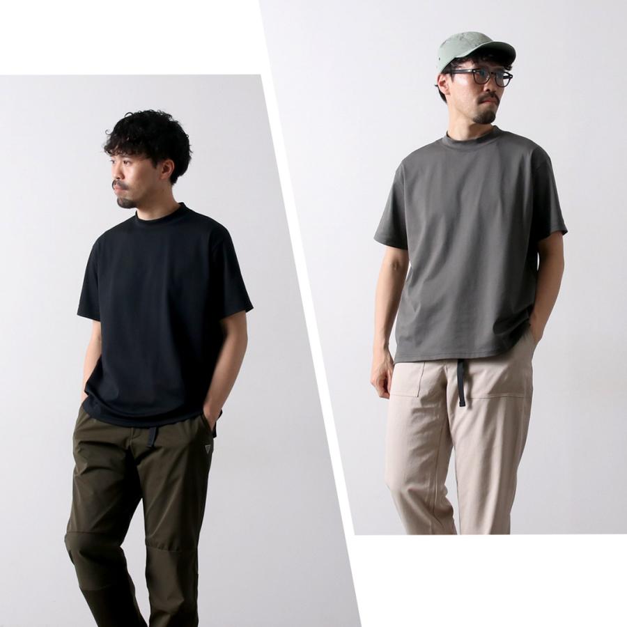 RAG（ラグ） ソフトクール モックネック ショートスリーブTシャツ / 半袖 トップス メンズ 接触冷感 吸汗速乾 伸縮 汗染み | RAG | 14