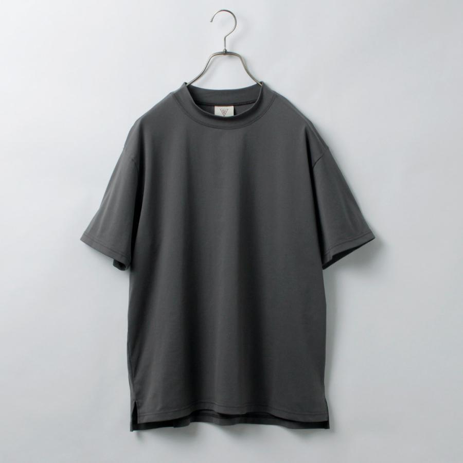 RAG（ラグ） ソフトクール モックネック ショートスリーブTシャツ / 半袖 トップス メンズ 接触冷感 吸汗速乾 伸縮 汗染み | RAG | 04