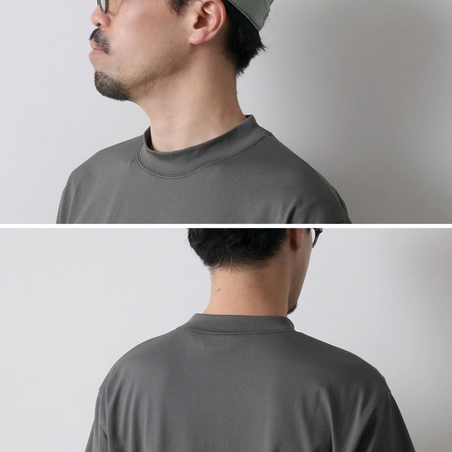 RAG（ラグ） ソフトクール モックネック ショートスリーブTシャツ / 半袖 トップス メンズ 接触冷感 吸汗速乾 伸縮 汗染み | RAG | 10