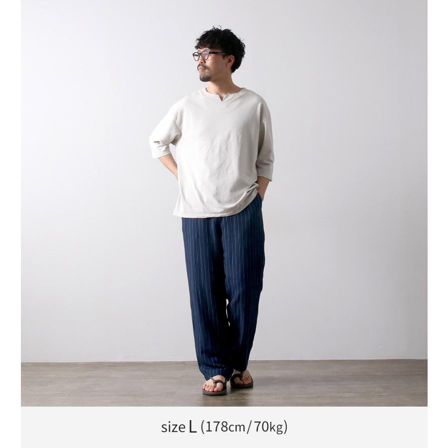 KEMA DESIGNS（ケマデザインズ） ビスコースリネン イージートラウザー / メンズ イージーパンツ 涼しい 日本製 | kema designs | 03