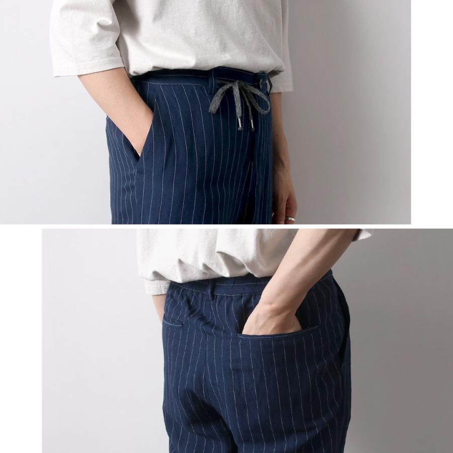 KEMA DESIGNS（ケマデザインズ） ビスコースリネン イージートラウザー / メンズ イージーパンツ 涼しい 日本製 | kema designs | 09